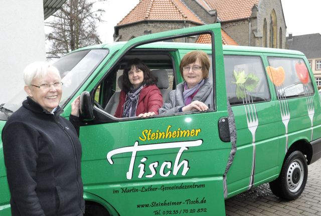 STEINHEIMER TISCH mit Bulli unterwegs für Bedürftige 2013-02-19-TischSteinheim-640